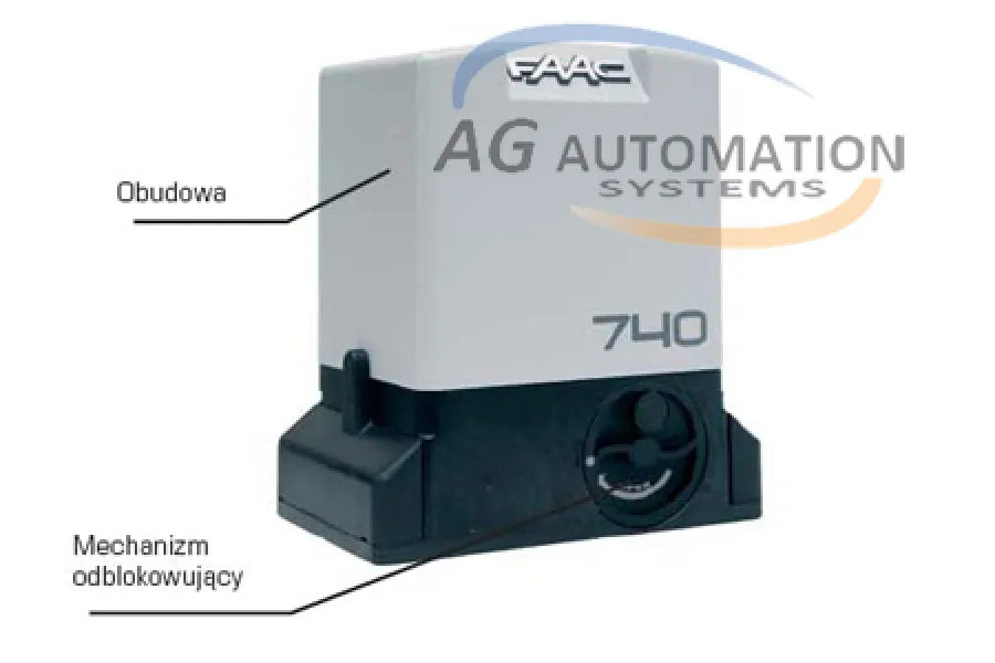 Motor cổng trượt FAAC 740 - 741